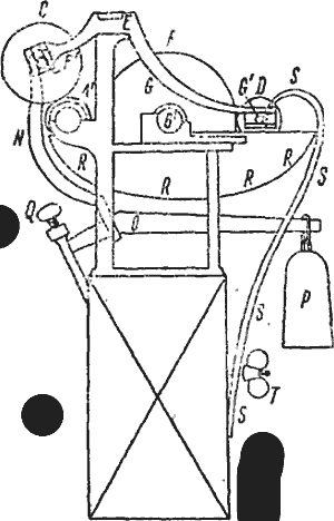Мацерирующий аппарат Холла (из патента 1814 г.)