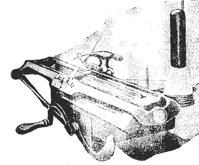 Вязальная машина Ламба 1863 г. (по Иоганнсену)
