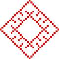 Значение белорусских символов в тканом узоре. Символ земли