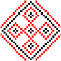 Значение белорусских символов в тканом узоре. Символ сильной семьи