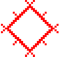 Значение белорусских символов в тканом узоре. Символ солнца